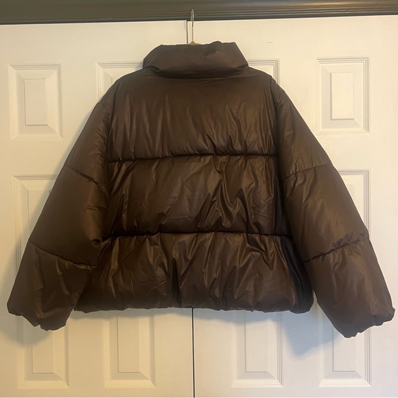 Old Navy Brown Puffer Jacket - Picture 6 of 6
